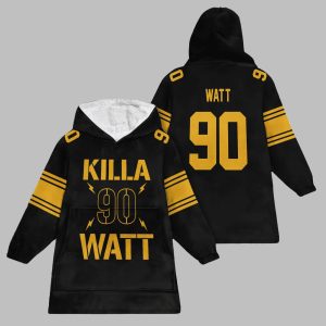 2025 Pittsburgh Killa 90 Watt Blanket Hoodie 1