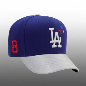 2025 LA Dodgers Tri Star Gitd Kobe Bryant 8 Hat 1 1