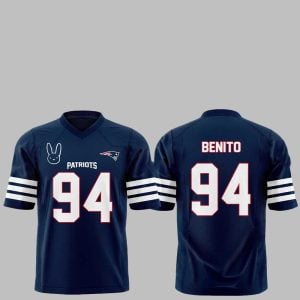 0 Patriots Bad Bunny Benito 2025 2026 Jersey