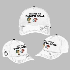 Here For The Benito Bowl Super Bowl Bad Bunny Hat 1