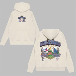 2025 World Series Blue Jays Vs LA Dodgers Hoodie 0