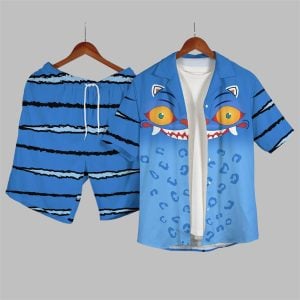 Kpop Huntrix Derpy Tiger Hawaiian Shirt 1