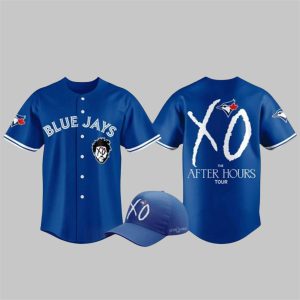 0 Blue Jays The Weeknd After Hours Tour 2025 Jersey 1