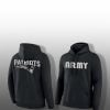 0 2025 New England Patriots Army Hoodie 1