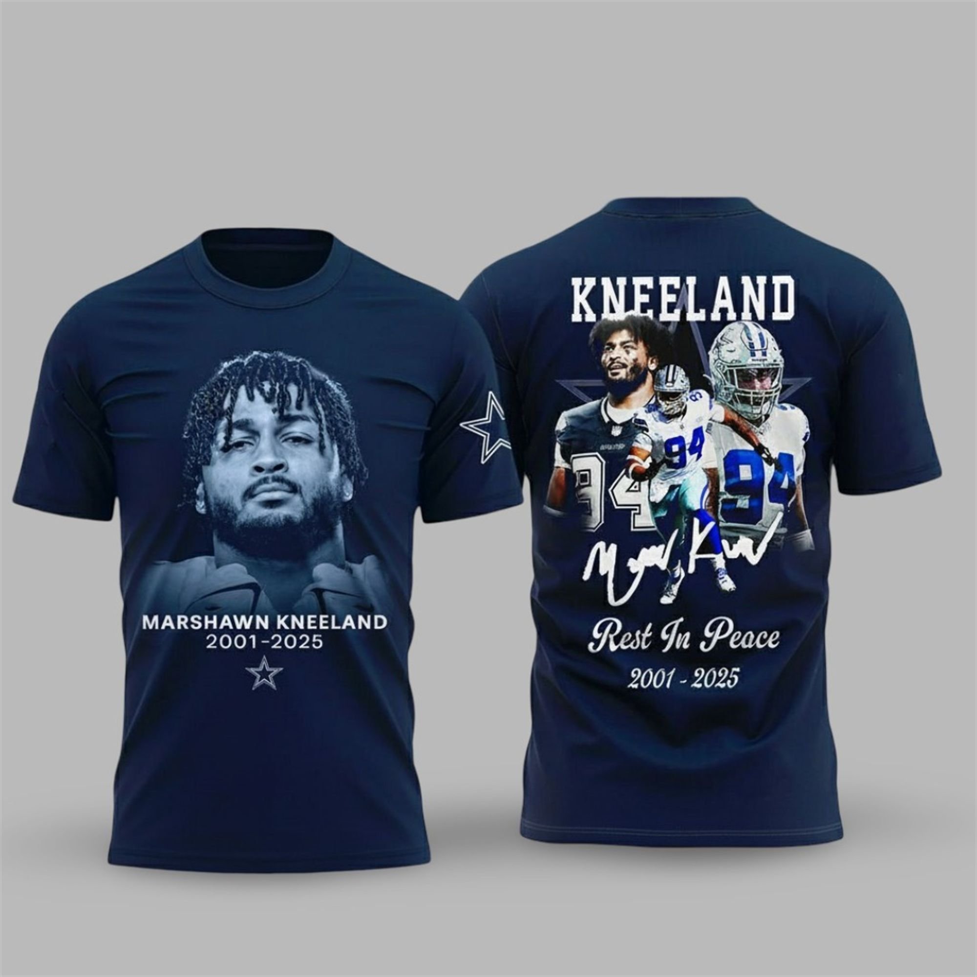 0 Cowboys Marshawn Kneeland 94 Thank You For The Memories Shirt 1 0 Cowboys Marshawn Kneeland 94 Thank You For The Memories Shirt 1