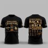 Dodgers World Series Back To Back Champions 2025 Gold Shirt