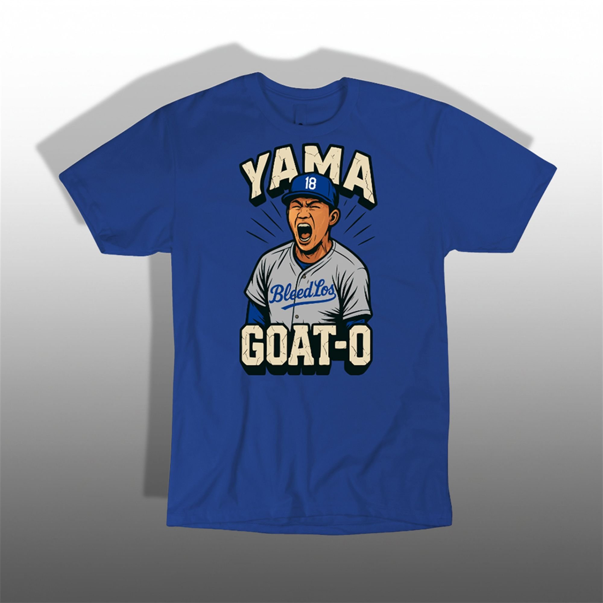 Dodgers Yoshinobu Yamamoto Yama Goat-O Shirt 1 0 Dodgers Yoshinobu Yamamoto Yama Goat O Shirt