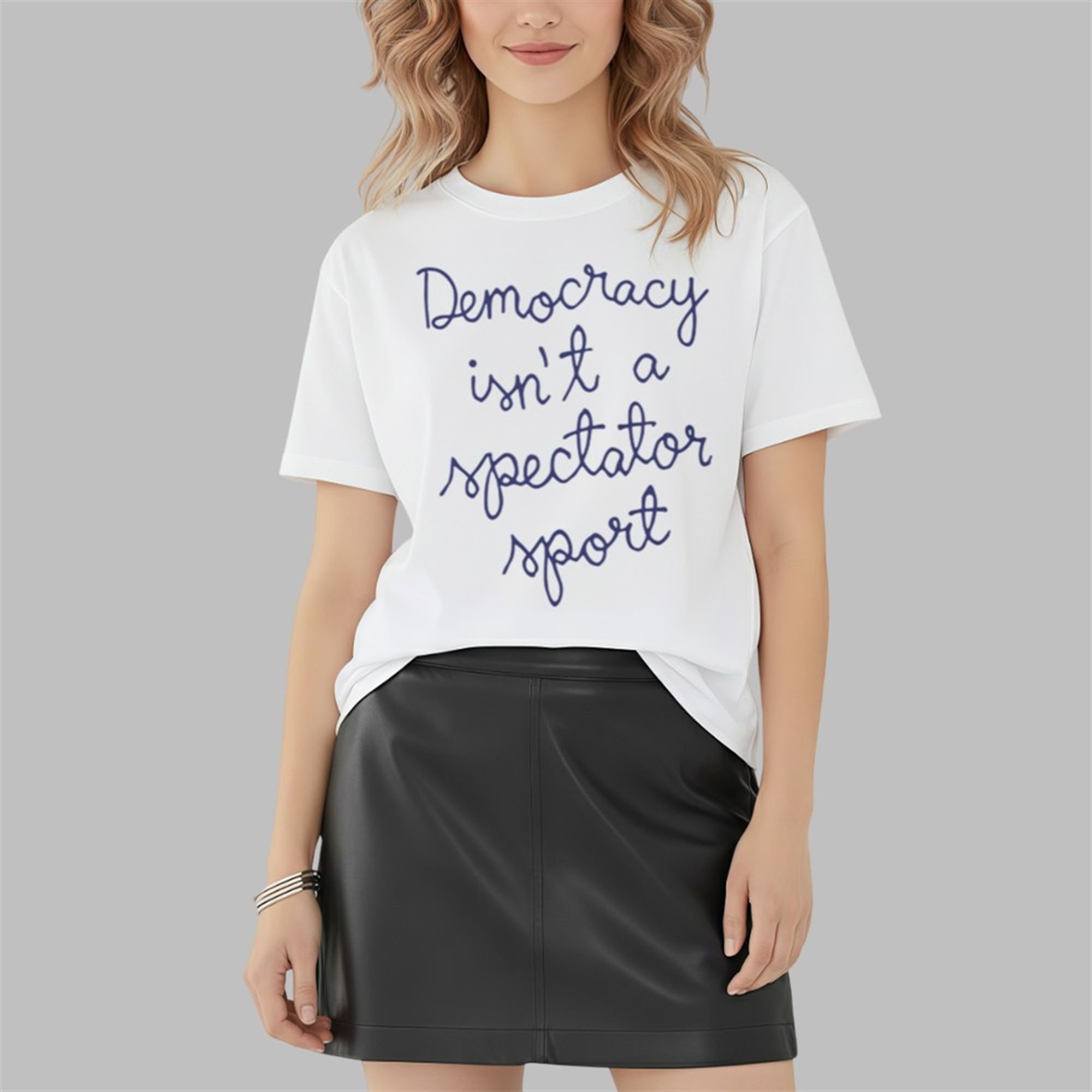 0 Nicole Wallace Democracy Is Not A Spectator Sport Shirt 0 0 2 0 Nicole Wallace Democracy Is Not A Spectator Sport Shirt 0 0 2