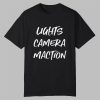 Pat McAfee Lights Camera Maction Shirt 4 0 Pat McAfee Lights Camera Maction Shirt 1