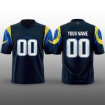 Rams Rivalries Mid Night Mode Uniforms 2025 Football Jersey