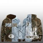 2025 GB Packers Gridiron Wilderness Deer Hunter Hoodie