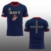 1 2025 Navy Midshipmen 250th US Marines Shirt