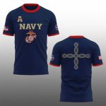 2025 Navy Midshipmen 250th US Marines Shirt