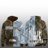 1 2025 Seahawks Gridiron Wilderness Deer Hunter Hoodie