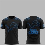 Back In Black Detroit Lions 2025 Shirt