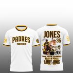 Padres Forever Randy Jones 2025 Memories Shirt