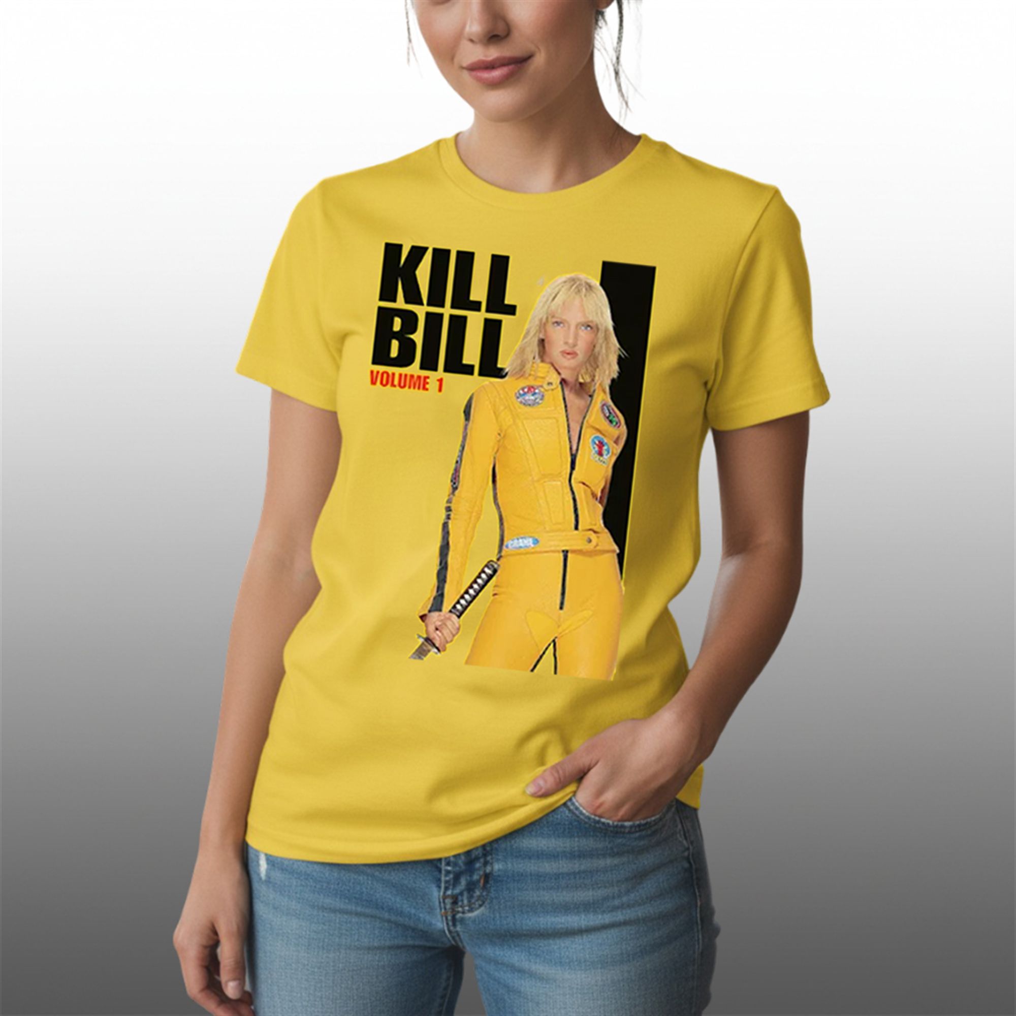 1 Uma Thurman Kill Bill Volume 1 Shirt 1 Uma Thurman Kill Bill Volume 1 Shirt