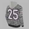 11 Virginia Tech Stone Wall 2025 Hoodie 3