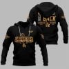 11 World Series Champions Back To Back Dodgers 2024 2025 Gold Hoodie