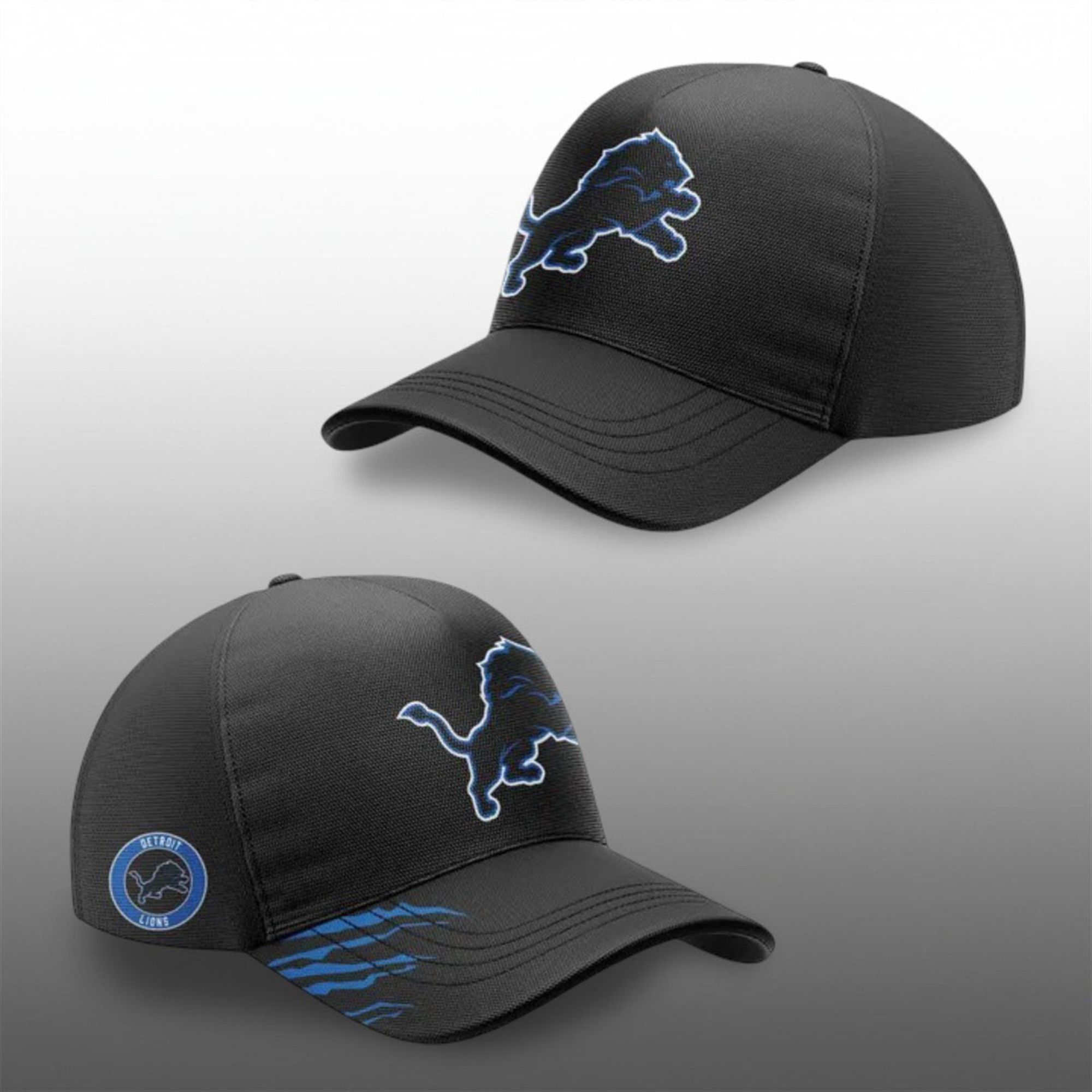 2025 Lions Back In Black Hoodie 4 13 2025 Lions Back In Black Hoodie Hat