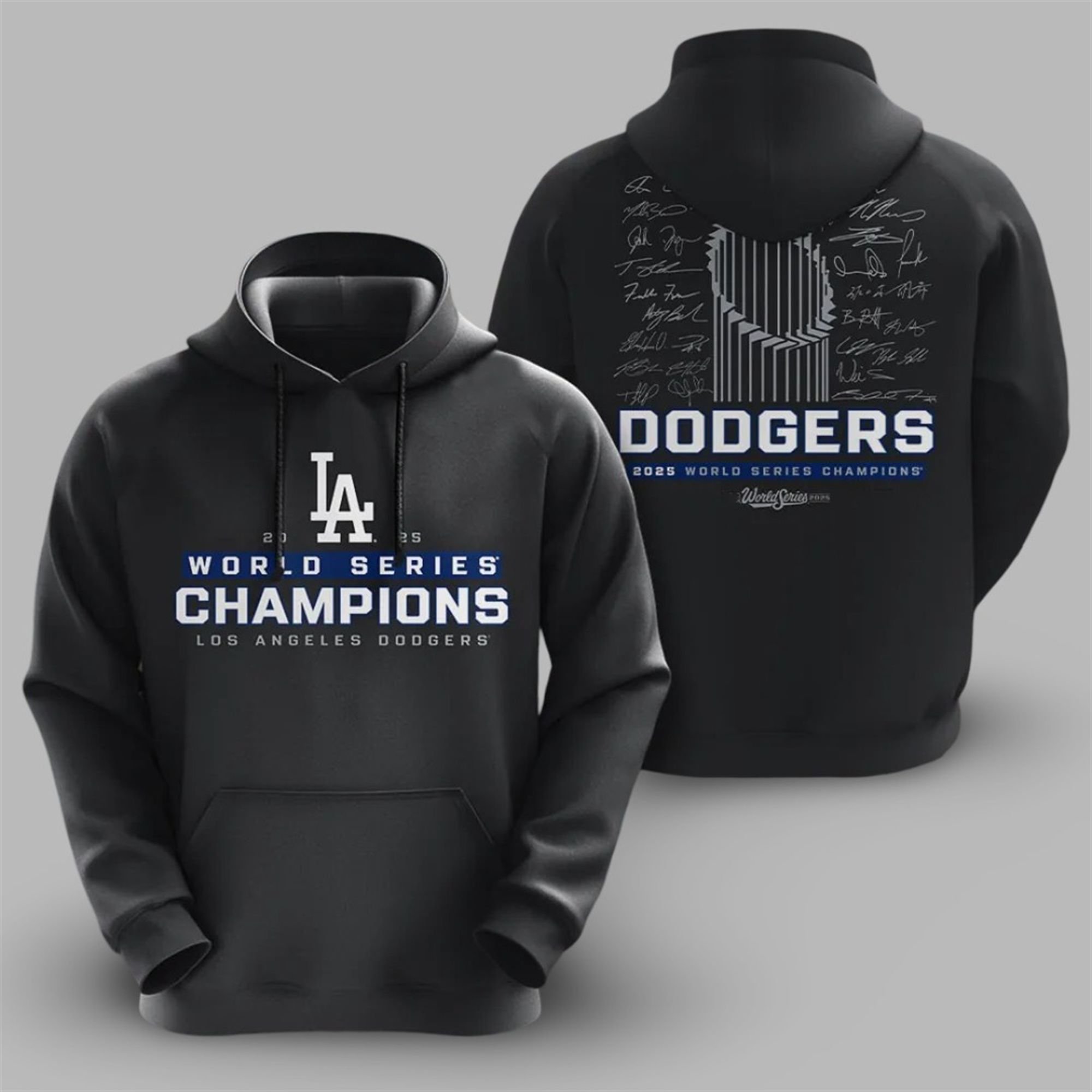 LA Dodgers Win 2025 World Series Signature Shirt 2 13 LA Dodgers Win 2025 World Series Signature Hoodie