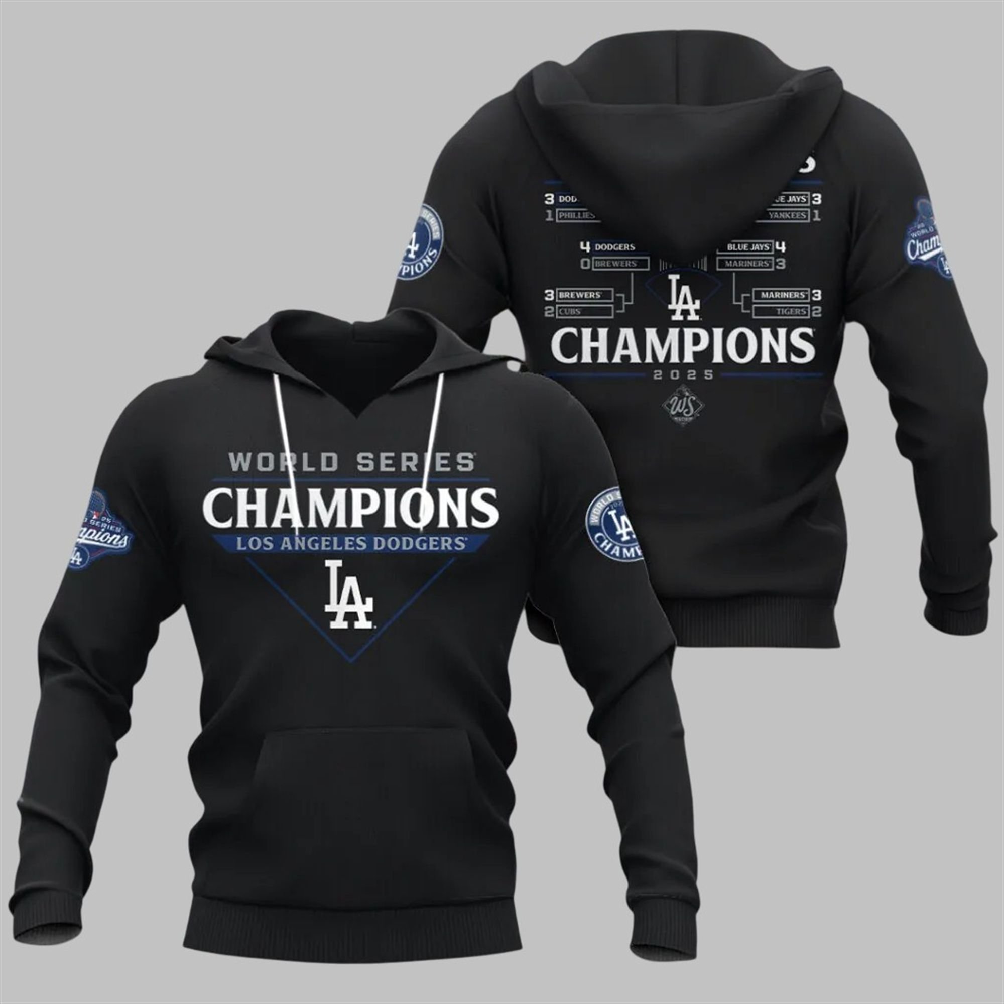 Dodgers World Series Road to the Ring Champions 2025 Shirt 2 17 Dodgers World Series Road to the Ring Champions 2025 Hoodie