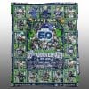 1976 2026 Seahawks 50th Anniversary Legends Blanket 1