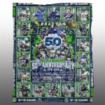 1976 2026 Seahawks 50th Anniversary Legends Blanket