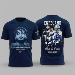 0 Cowboys Marshawn Kneeland 94 Thank You For The Memories Shirt 1