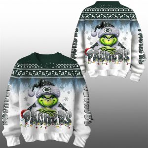 2025 Packers Grnch Season Christmas Ugly Sweater 1 1