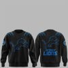 2 Back In Black Detroit Lions 2025 Sweatshirt