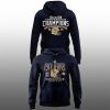 2 Montana State Bobcats 2025 Big Sky Conference Champions Hoodie