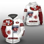 2025 49ers America's SF Team Zip Hoodie