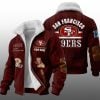 2025 49ers EST 1944 Winter Fleece Jacket 2