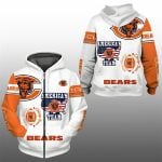 2025 Bears America's Team Zip Hoodie
