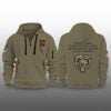 2025 Bears Salute To Service Quarter Zip Hoodie 1 1