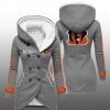 2025 Bengals Long Hooded Fleece Jacket 9 2025 Bengals Long Hooded Fleece Jacket 5