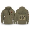 2025 Bengals Salute To Service Quarter Zip Hoodie 1 2