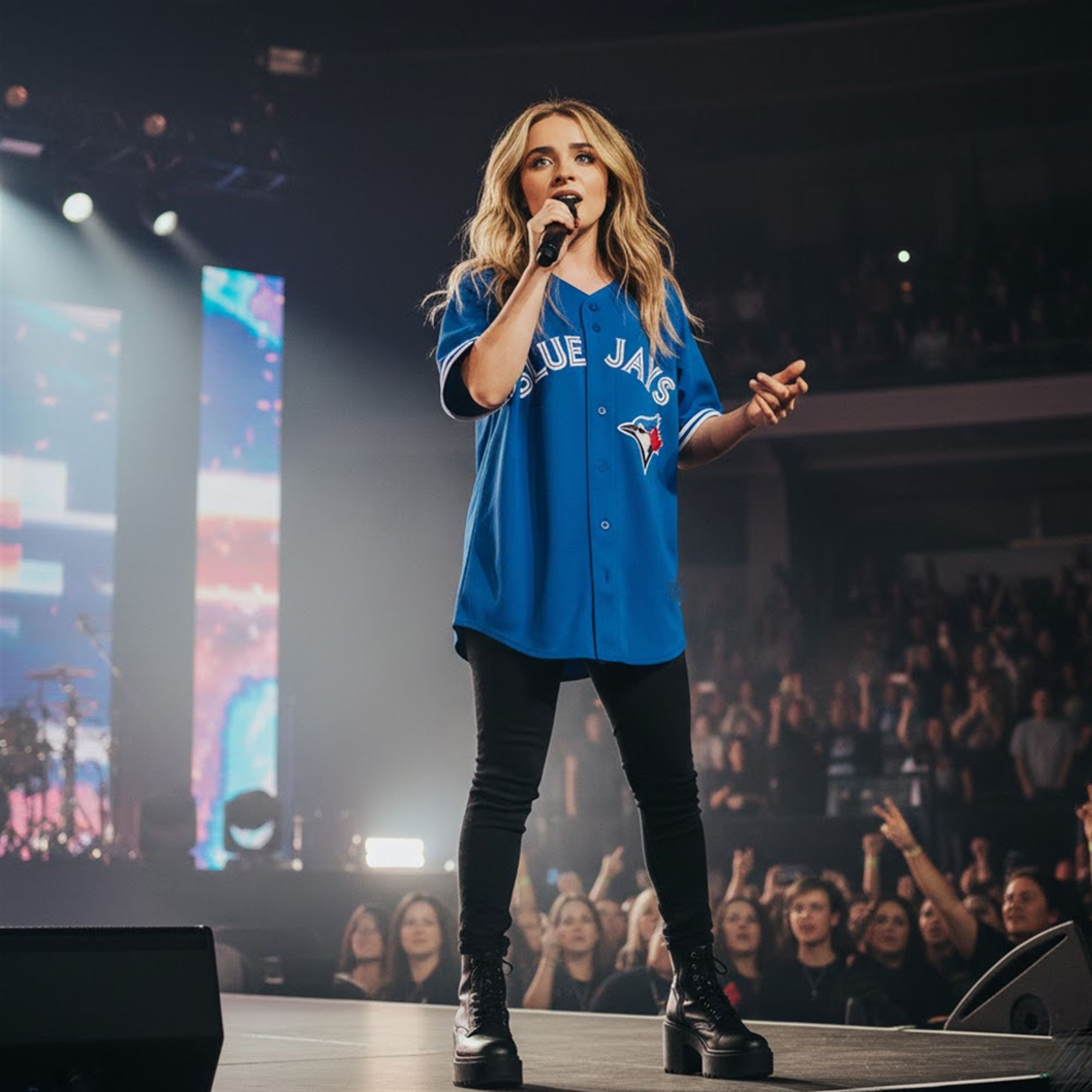 2025 Blue Jays Sabrina Carpenter Jersey 3 2025 Blue Jays Sabrina Carpenter Jersey 3