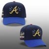 2025 Braves Bolts and Thunder Truist Park Nightshade Golden Metallic Hat 5 2025 Braves Bolts and Thunder Truist Park Nightshade Golden Metallic Hat 0