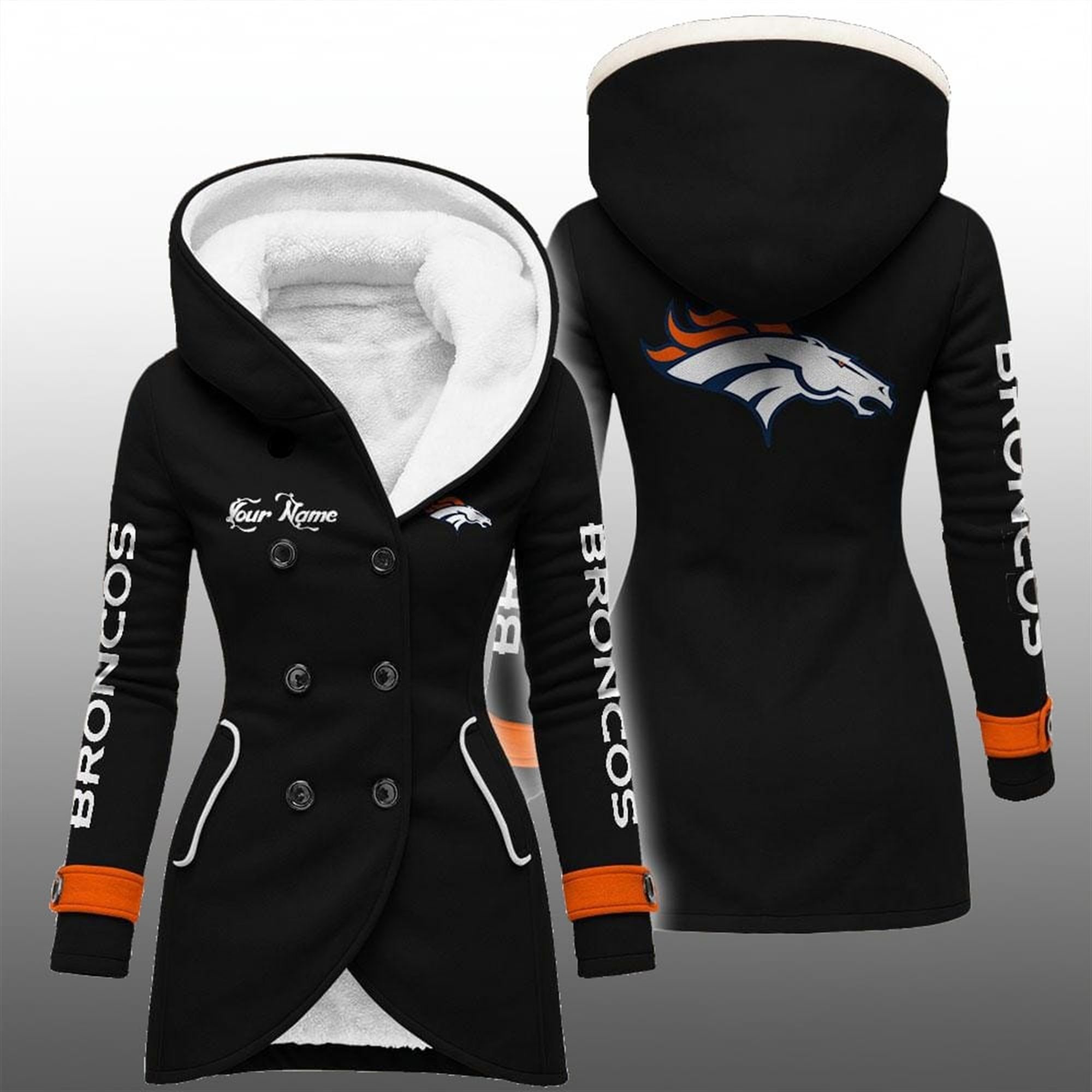 2025 Broncos Long Hooded Fleece Jacket 1 2025 Broncos Long Hooded Fleece Jacket 1