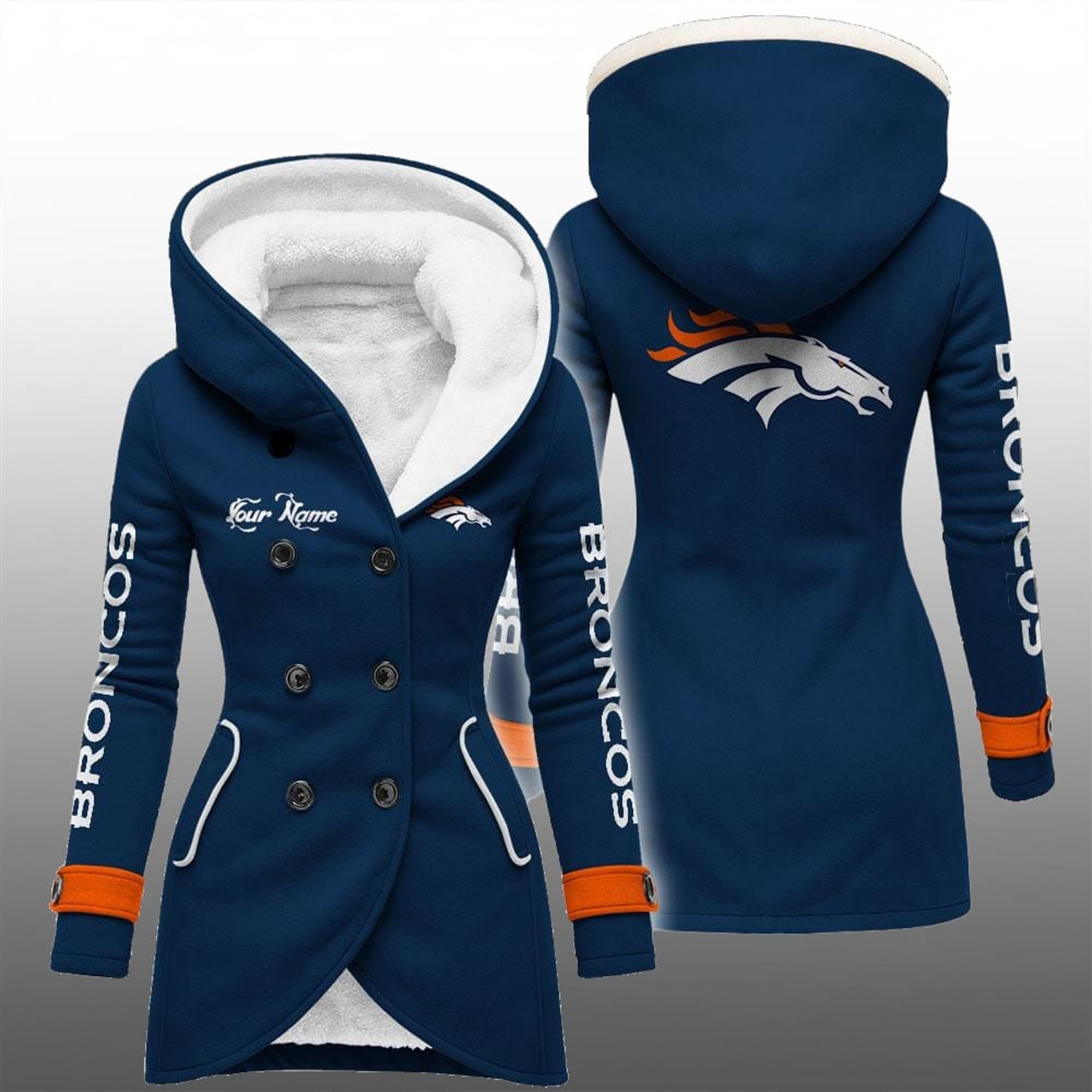 2025 Broncos Long Hooded Fleece Jacket 3 2025 Broncos Long Hooded Fleece Jacket 3