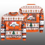 2025 Broncos They Not Like Us Ugly Christmas Sweater