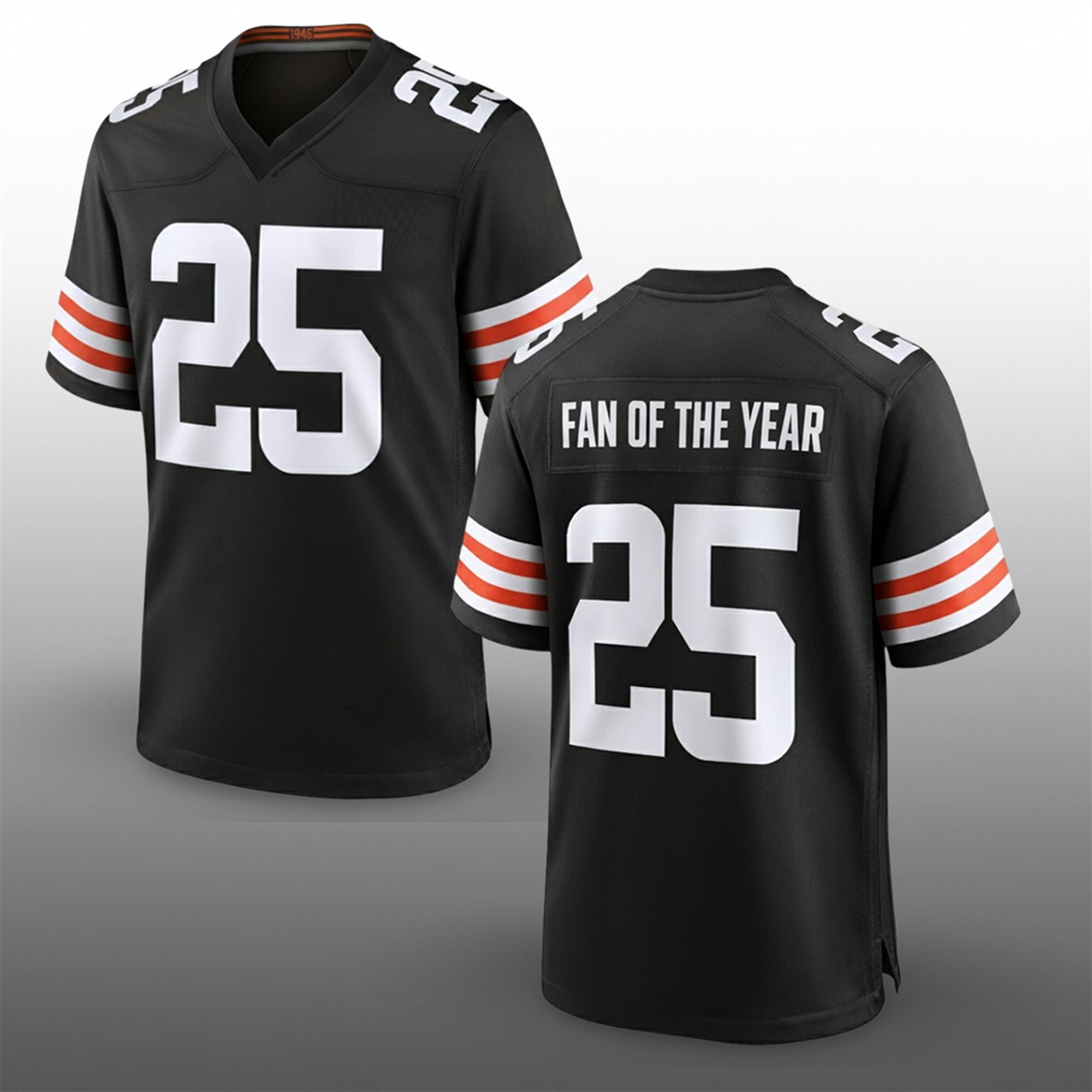 2025 Browns Fan Of The Year Jersey 1 2025 Browns Fan Of The Year Jersey 0