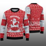 2025 Buccaneers Funny Santa Ugly Christmas Sweater