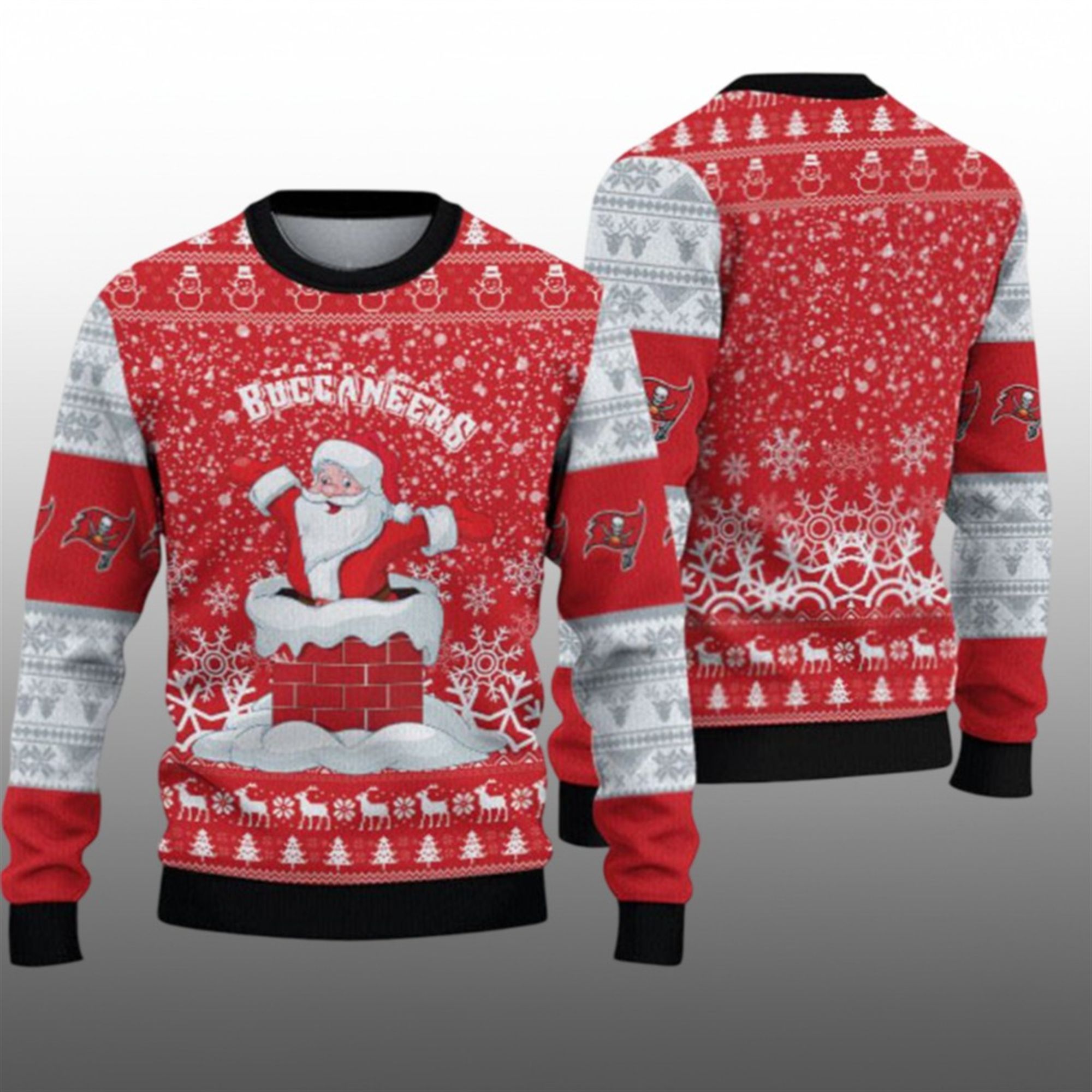 2025 Buccaneers Funny Santa Ugly Christmas Sweater 1 1 2025 Buccaneers Funny Santa Ugly Christmas Sweater 1 1