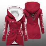 2025 Buccaneers Long Hooded Fleece Jacket