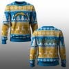 2025 Chargers Reindeer Football Christmas Ugly Sweater 1 1