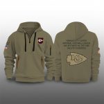 2025 Chiefs Salute To Service Zip Hoodie