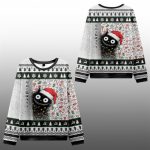 2025 Christmas A Funny Cat Staring At You Ugly Sweater